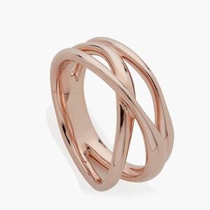 Monica Vinader Nura crossover ring